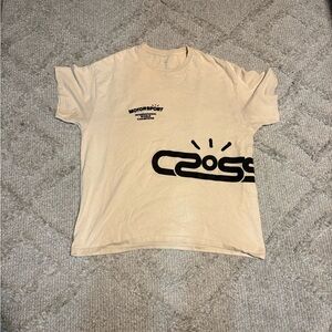 Cactus Jack by Travis Scott “motocross” Tan Graphic Tee